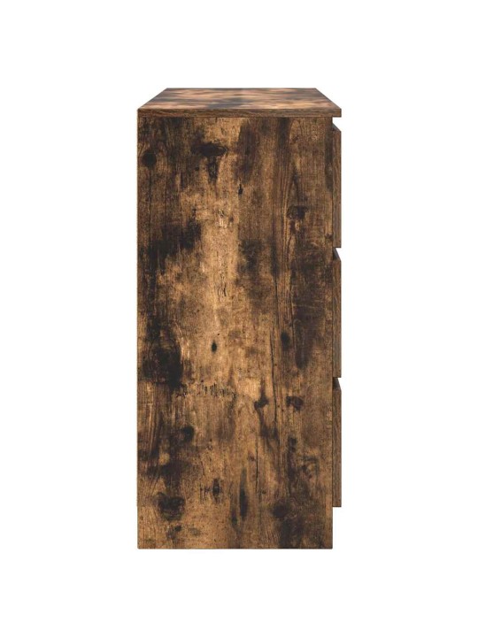 Kumode, ozolkoka krāsa, 100x35x76 cm, inženierijas koks