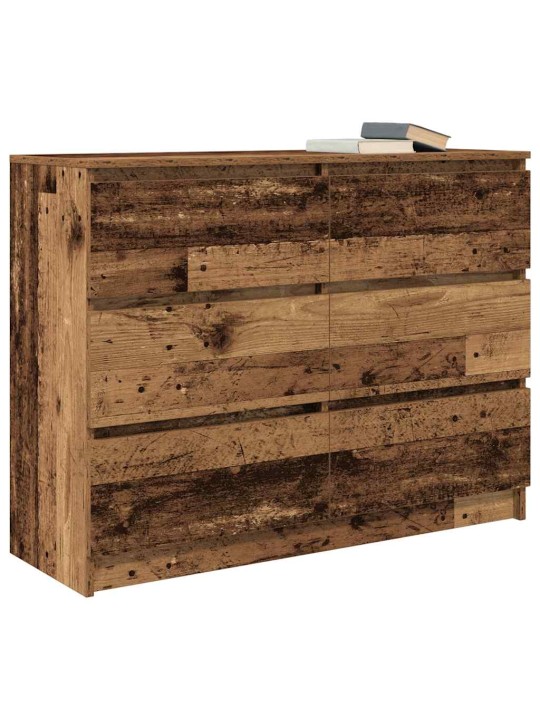 Kumode, veca koka, 100x35x76 cm, konstruēts koks