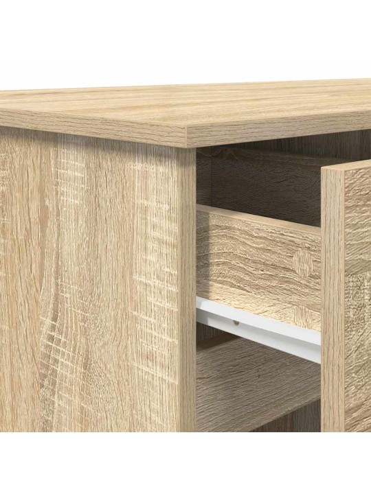 Galds sonomas ozola 140 x 49 x 76 cm inženierijas koks
