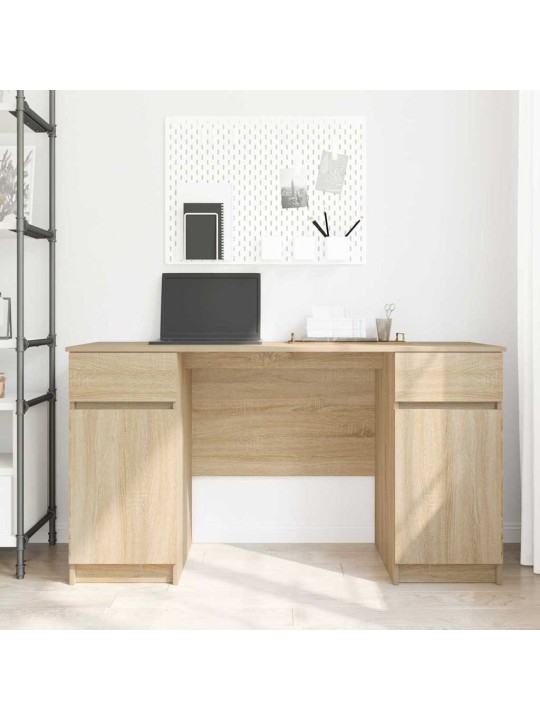 Galds sonomas ozola 140 x 49 x 76 cm inženierijas koks