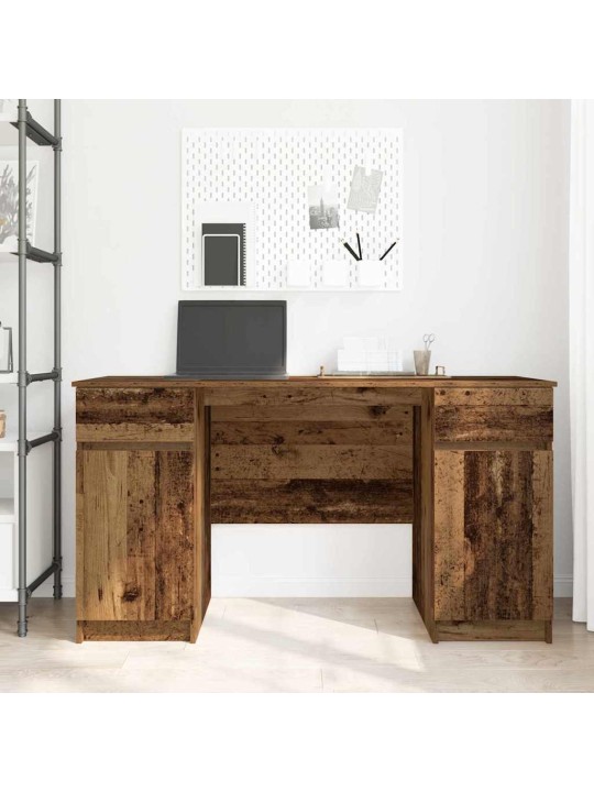 Galds ar atvilktni vecs koks 140 x 49 x 76 cm inženierijas koks