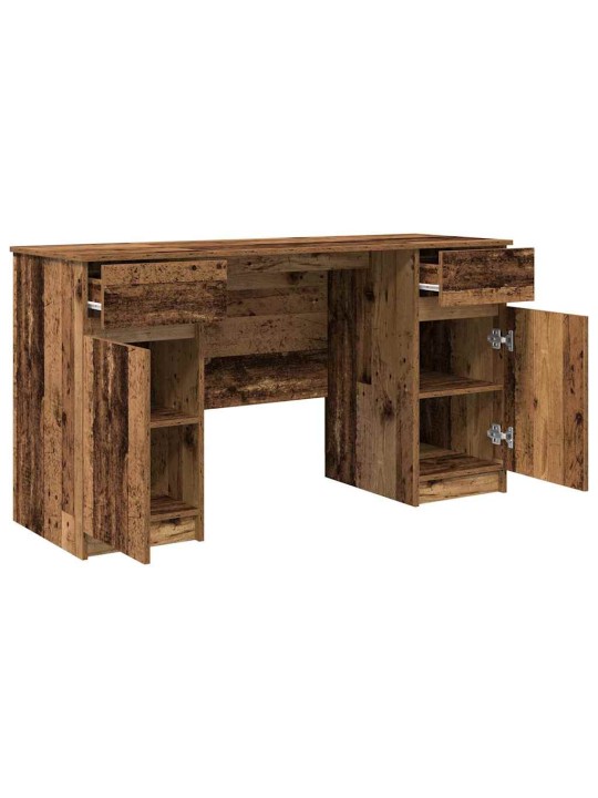 Galds ar atvilktni vecs koks 140 x 49 x 76 cm inženierijas koks