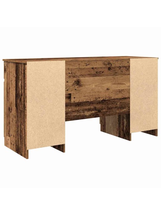 Galds ar atvilktni vecs koks 140 x 49 x 76 cm inženierijas koks