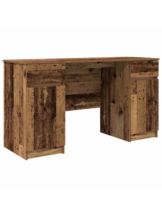 Galds ar atvilktni vecs koks 140 x 49 x 76 cm inženierijas koks
