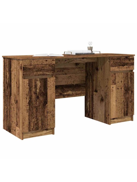 Galds ar atvilktni vecs koks 140 x 49 x 76 cm inženierijas koks