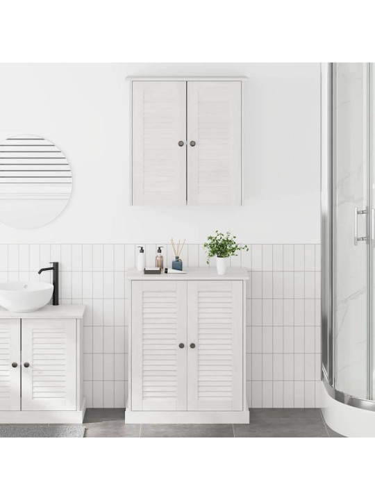 Vannas istabas mēbeļu komplekts 2 pcs brūna 67.5 x 34 x 80 cm