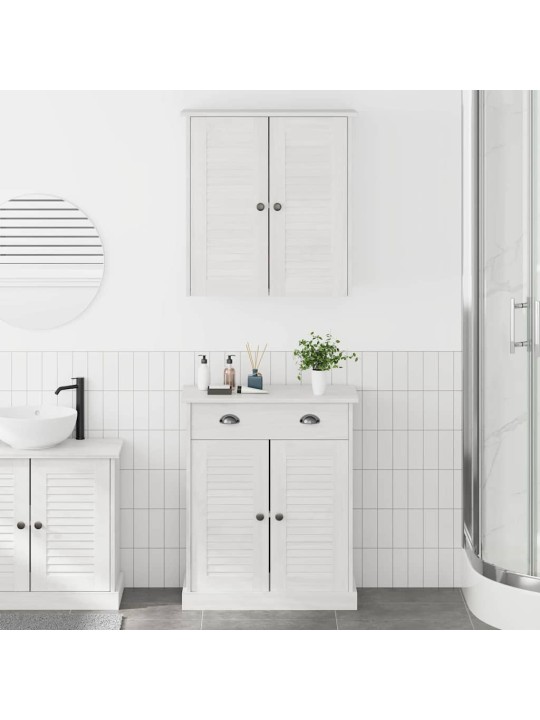 Vannas istabas mēbeļu komplekts 2 pcs brūna 67.5 x 34 x 80 cm
