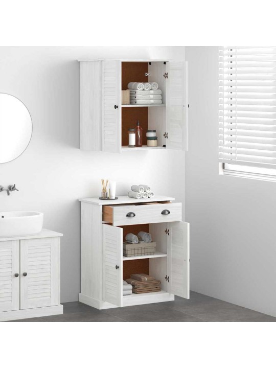 Vannas istabas mēbeļu komplekts 2 pcs brūna 67.5 x 34 x 80 cm