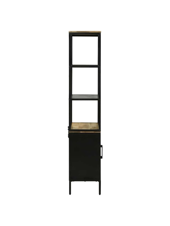 Augstais skapītis brūna 70 x 35 x 180 cm mango masīvkoks