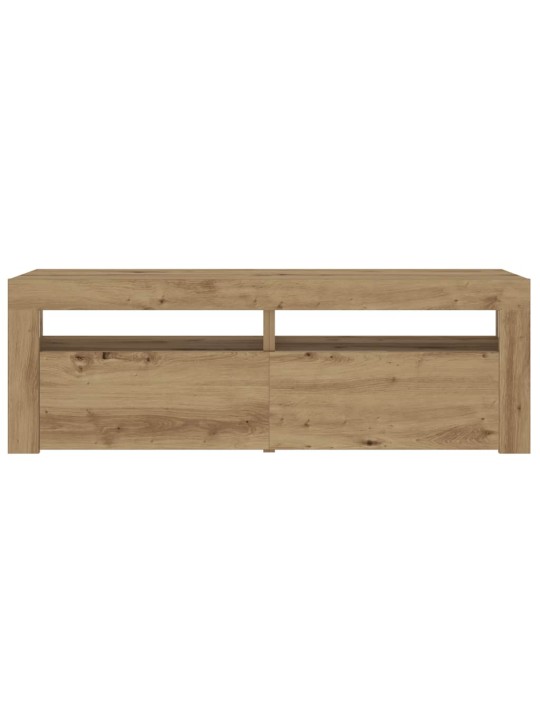 Naktsskapīši ar led lampiņām 2 gab ozola amatnieks 60x35x40 cm