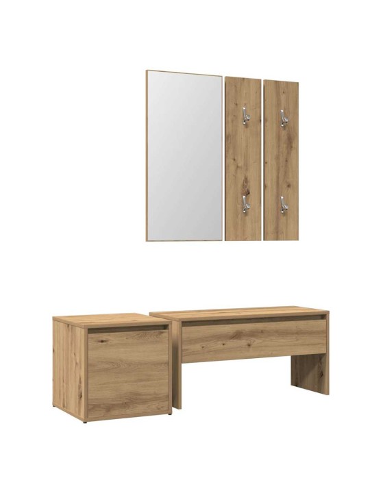 Priekšnama mēbeļu komplekts artisan oak engineered wood