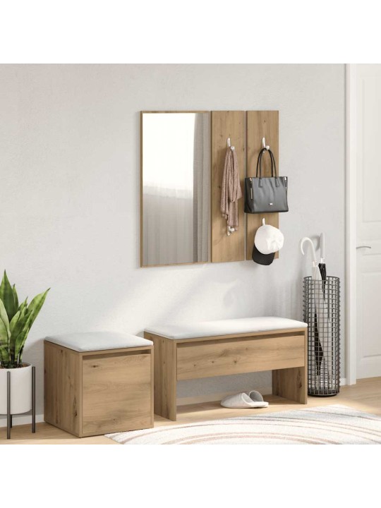 Priekšnama mēbeļu komplekts artisan oak engineered wood