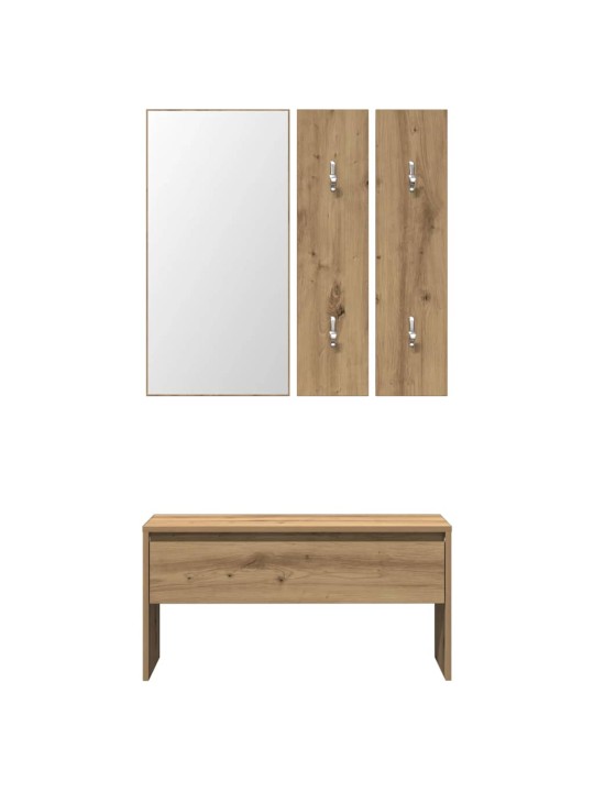 Priekšnama mēbeļu komplekts artisan oak engineered wood