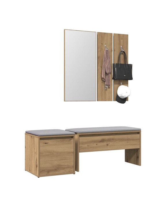 Priekšnama mēbeļu komplekts artisan oak engineered wood