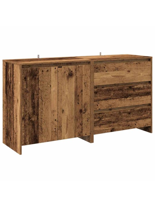 Kumode, 2 gab., 80x40x75 cm, inženierijas koks