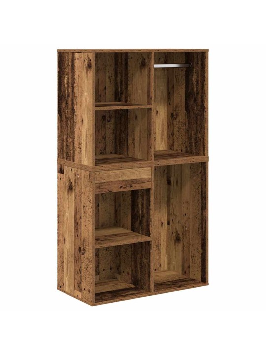 Tualetes galda komplekts ar led old wood engineered wood