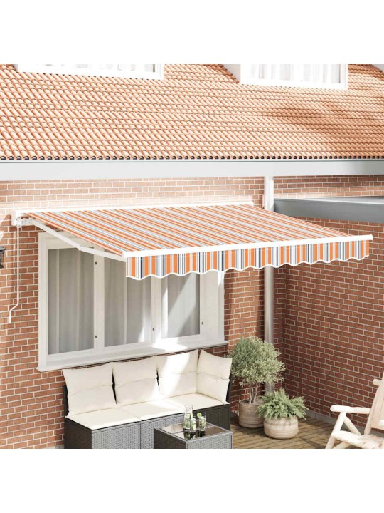 Izvelkams jumtiņš daudzkrāsains svītrains 250 x 200 cm audums