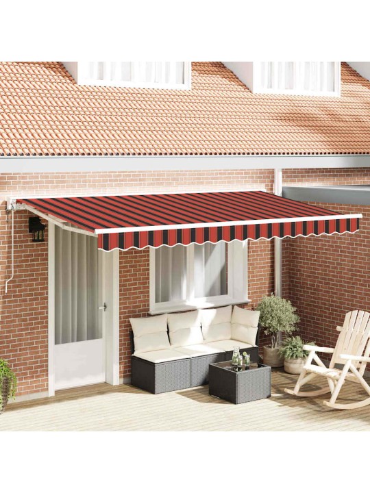 Izvelkams jumtiņš daudzkrāsains svītrains 350x200 cm audums