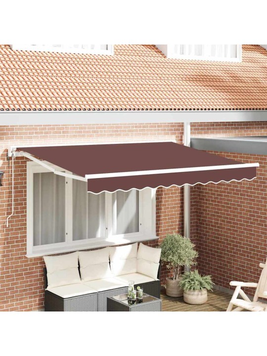 Izvelkams jumtiņš brūna 350x200 cm audums