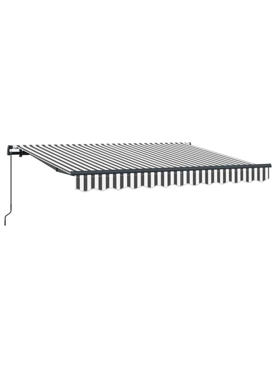 Izvelkams jumtiņš antracīts un balts 350 x 200 cm