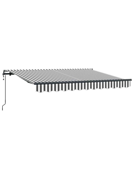 Izvelkams jumtiņš antracīts un balts 350 x 200 cm