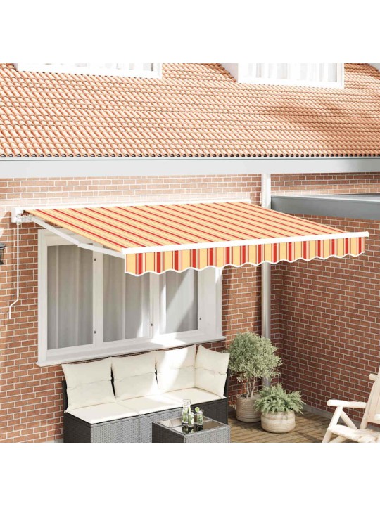 Izvelkams jumtiņš daudzkrāsains svītrains 350x200 cm audums