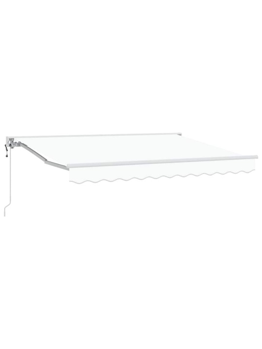 Izvelkams jumtiņš balts 350x200 cm audums