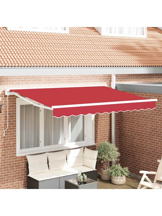 Izvelkams jumtiņš sarkana 350x200 cm audums
