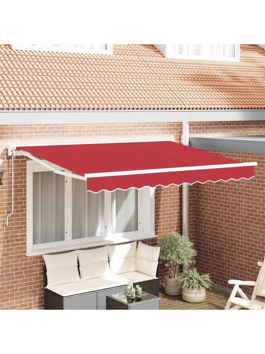 Izvelkams jumtiņš sarkana 350x200 cm audums