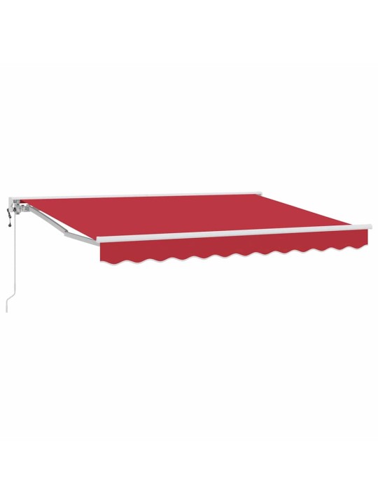 Izvelkams jumtiņš sarkana 350x200 cm audums