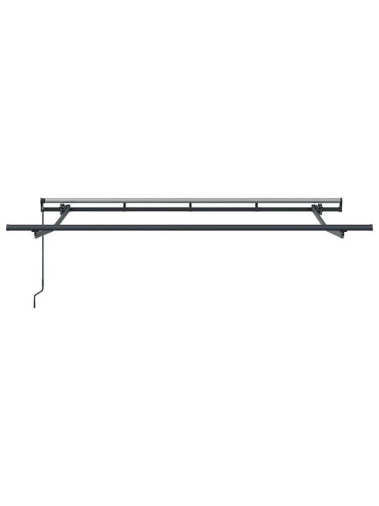Izvelkams jumtiņš sarkana 350 x 200 cm poliesters, alumīnijs