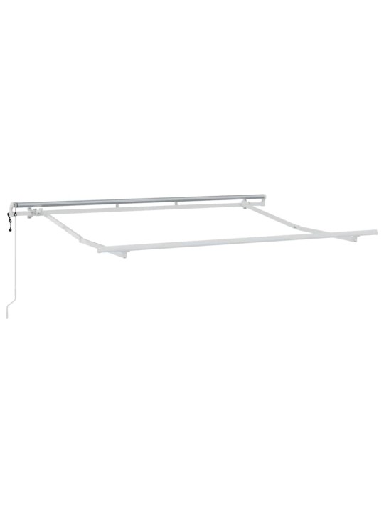 Izvelkams jumtiņš sarkana 350 x 200 cm poliesters, alumīnijs