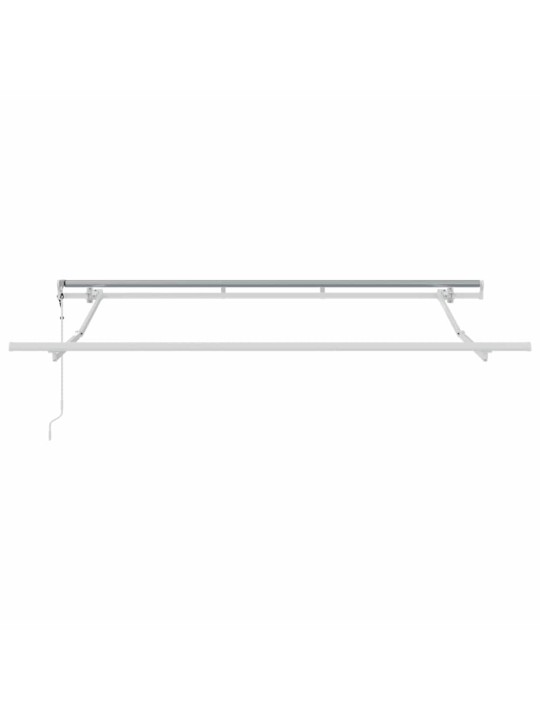 Izvelkams jumtiņš sarkana 350 x 200 cm poliesters, alumīnijs