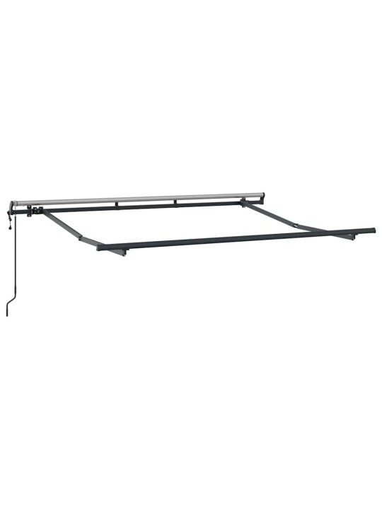 Izvelkams jumtiņš sarkana 350 x 200 cm poliesters, alumīnijs