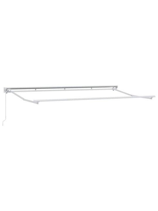 Izvelkams jumtiņš zils un balts 400 x 200 cm audums