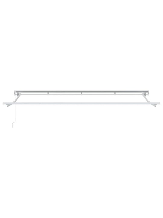 Izvelkams jumtiņš zils un balts 400 x 200 cm audums