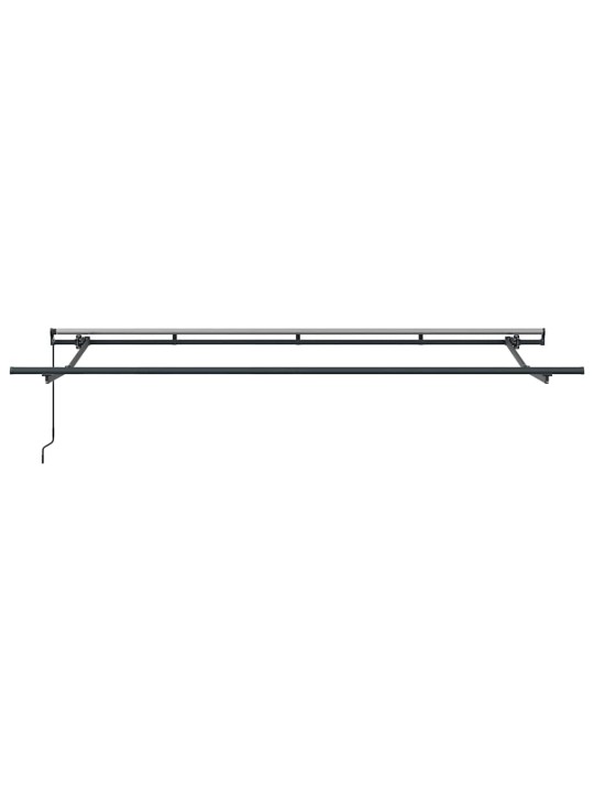 Izvelkams jumtiņš zils un balts 400 x 200 cm audums