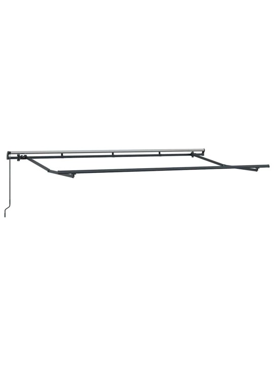Izvelkams jumtiņš zils un balts 400 x 200 cm audums