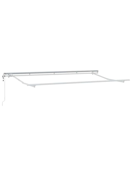 Izvelkams jumtiņš zils un balts 400 x 200 cm audums