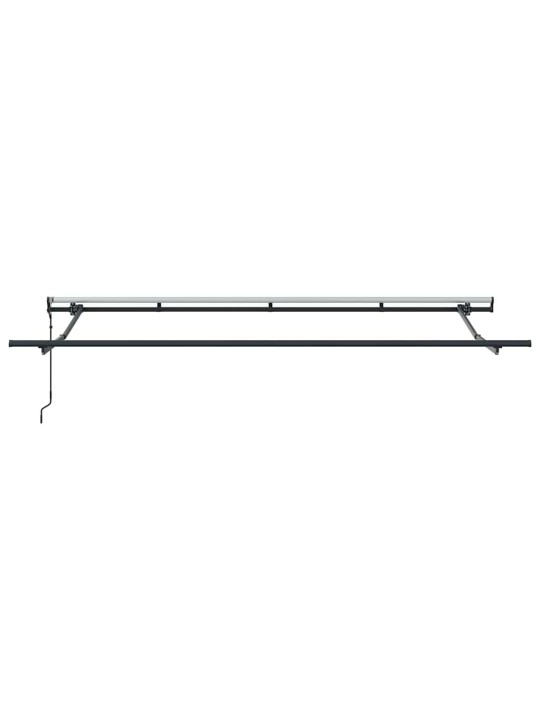 Izvelkams jumtiņš zils un balts 400 x 200 cm audums