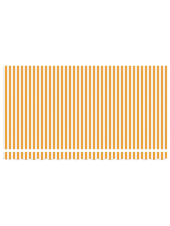 Izvelkams jumtiņš dzeltena un balta 400x200 cm audums