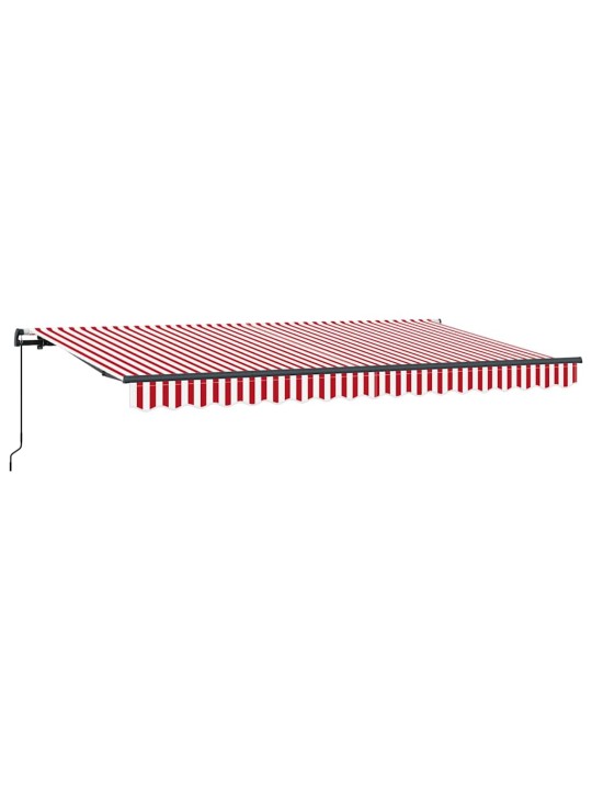 Izvelkams jumtiņš sarkana un balta 400 x 200 cm