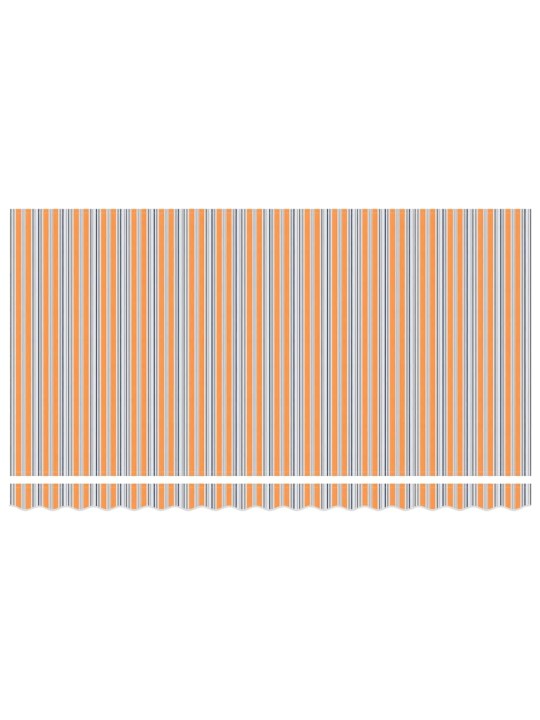 Izvelkams jumtiņš daudzkrāsains svītrains 400x200 cm audums