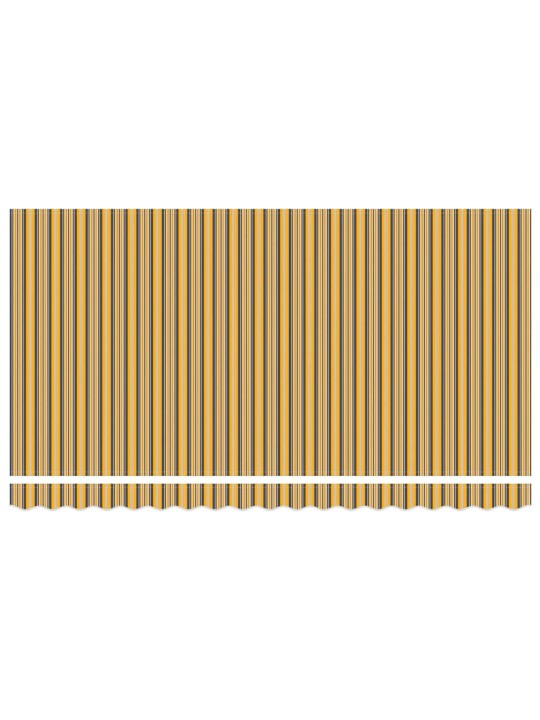 Izvelkams jumtiņš daudzkrāsains svītrains 400x200 cm audums