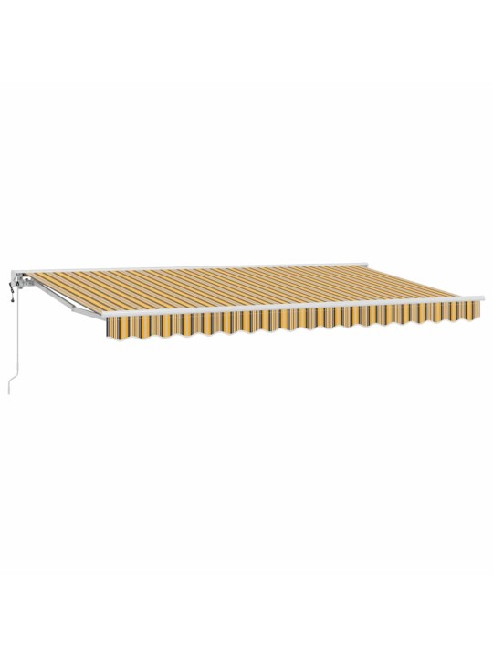 Izvelkams jumtiņš daudzkrāsains svītrains 400x200 cm audums