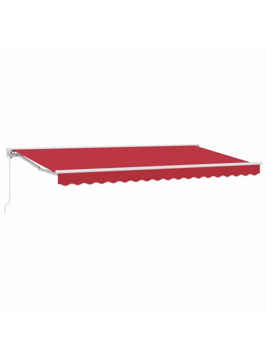 Izvelkams jumtiņš sarkana 400x200 cm audums