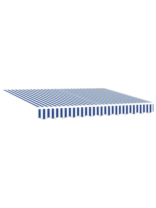 Izvelkams jumtiņš zila un balta 300x250 cm audums