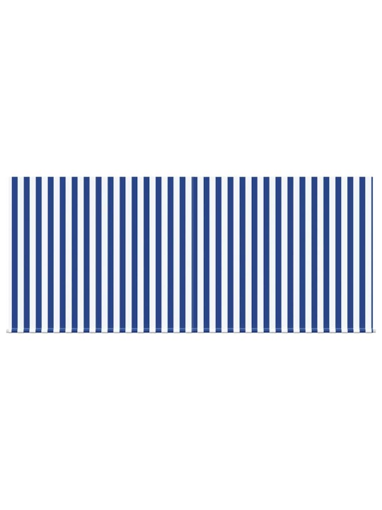 Izvelkams jumtiņš zils un balts 300 x 250 cm audums