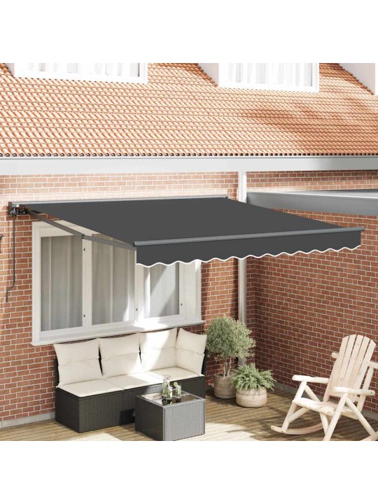 Izvelkams jumtiņš antracīts 300x250 cm audums