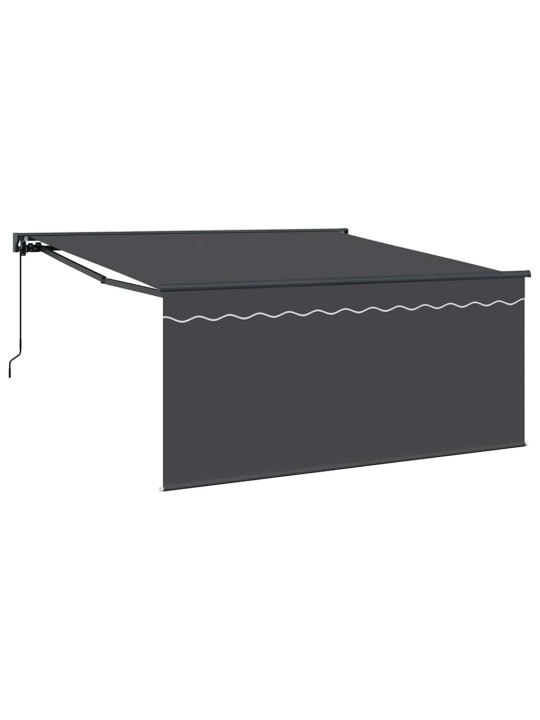Izvelkams jumtiņš pelēks un antracīts 300 x 250 cm